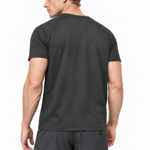 Super Soft Agile tee - Black Marl - Image 2
